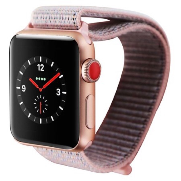 rose gold series 3 apple watch